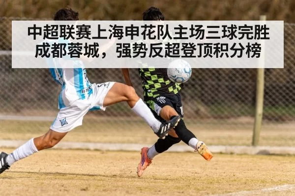 中超联赛上海申花队主场三球完胜成都蓉城，强势反超登顶积分榜